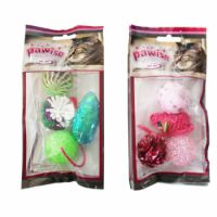 Pawise 4pk Cat Toys Asst.