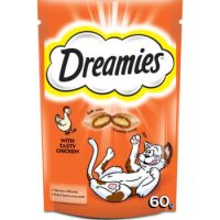 Dreamies Chicken Cat Treats Pouch 60g