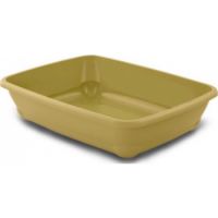 Cat Litter Tray  BIRBA  56x39x11h  LARGE  Tan Color