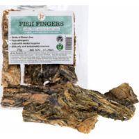 WHITE FISH DOG TREATS JERKY FISH FINGERS 75G