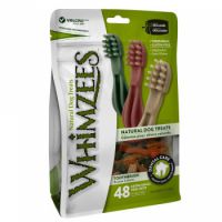 Whimzees Toothbrush Star XS Mix brown/Green/Orange(48pcs)
