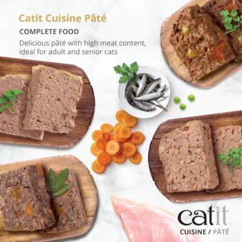  Catit Cuisine Chicken Pate with Liver, 95g Tetra 