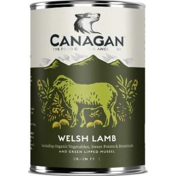  Canagan Welsh Lamb Dog Tin Wet Food 400G 