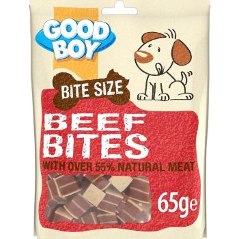  Good Boy Dog Treats Deli Bites Beef - 65g 