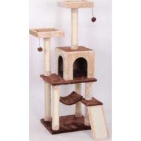 Catry Cat Tower With Scratcher 50x40x136cm