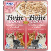 Inaba Twin Packs Tuna & Chicken Recipe in Tuna Broth