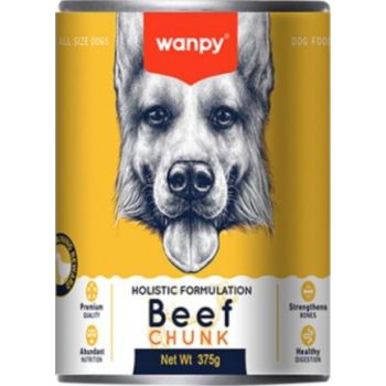  WANPY Holistic Formulation – Beef Chunk 375g 