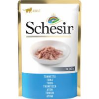 SCHESIR CAT POCH JELLY TUNA 85G