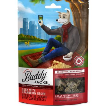  Buddy Jacks Soft and Chewy Dog Treats – Duck with Cranberry 7oz / 198gm 