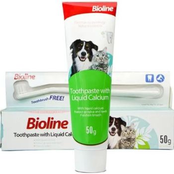  Bioline Toothpaste With Liquid Calcium -50g 