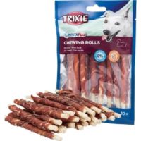 Trixie Denta Fun Duck  Chewing Rolls Dog Chew -  240G