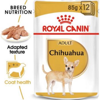  Royal Canin Chihuahua Dog Wet Food 85g (pouches) 