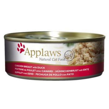  Applaws Cat Wet Food Chicken with Duck 156g Tin 