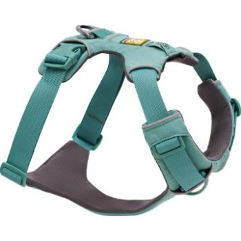  Ruffwear Front Range Padded Dog Harness  Small River Rock Color 