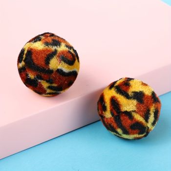  Wild Catz Cheetah plush Cat Toy - 4cm - Set of 2 