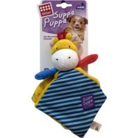 Gigwi Dog Toys Suppa Puppa Deer with Squeaker & Crinkle (Small)