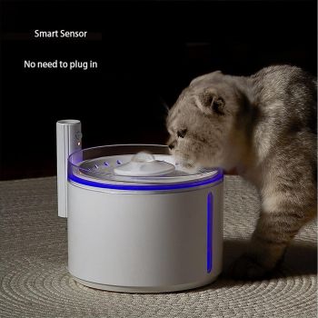  Dogness Smart Sensor Water Feeder For Pets-White 