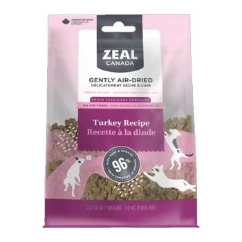  Zeal Gently Air-Dried Turkey Recipe for Dogs 1kg 