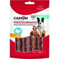Camon Chicken Puff-Stick Dog Treats  (80G)