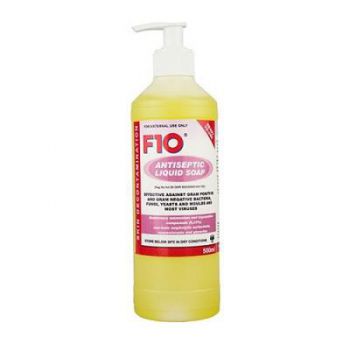  F10 Antiseptic Liquid Soap W/ Pump 500Ml 