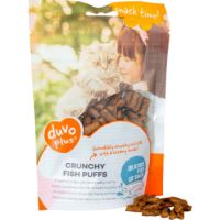 Duvo+ Crunchy Fish Puffs for Cats 50g
