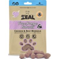 Zeal Dried Chicken & Beef Morsels Cat Treats  100g