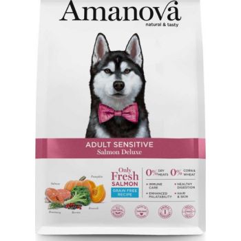  Amanova Dry Adult Sensitive Salmon Deluxe - 2kg 