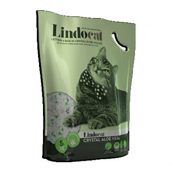  LindoCat Crystal Aloe Vera Scent (Silicagel) -  5 L 