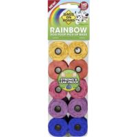 Bags On Board Rainbow Dog Poop Bags – 140 Bags