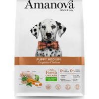 Amanova Dry Puppy Medium Exquisite Chicken - 2kg