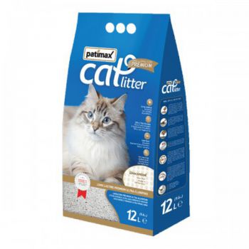  Patimax Premium Ultra Clumping Cat Litter Unscented 12L 