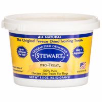 Miracle Stewart Freeze Dried Chicken Liver Treat for Dog 1.5 oz