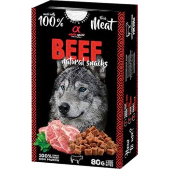  Alpha Spirit Natural Snacks for Dogs – Beef 