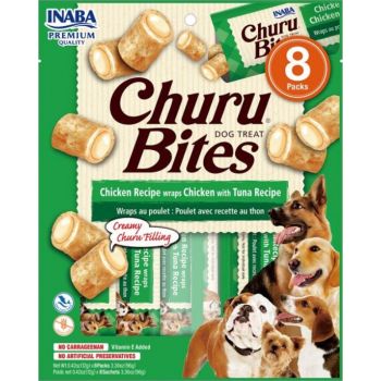  Churu Bites For Dog Chicken With Tuna Recipe 8PCS/PK 