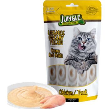  Jungle Lickable Treat Chicken For Cat 14gx5 