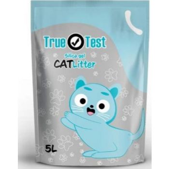  True test Silica Cat Litter Unscented 5L 