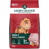 Arden Grange Daily Small Breeds Adult with Fresh Chicken & Rice Dry Dog Food 2kg