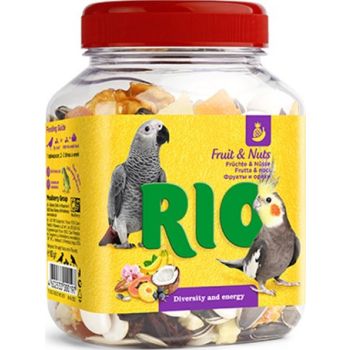  RIO Fruit And Nuts Mix Natural Treats For Birds 160g 