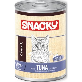  Snacky Adult Cat Wet Food Tuna 400GR 