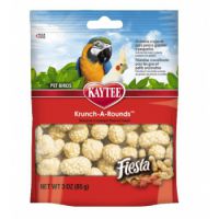 Kaytee Fiesta Krunch-A-Rounds Peanut for All Hookbills 3 oz