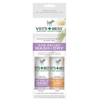  Ear Relief Wash + Dry 2-Pack 