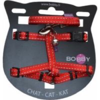 SAFE CAT HARNESS & LEAD - MAROON/XS 28CM