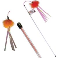 Nutrapet Cat Toys Pom Pom Cat Wand