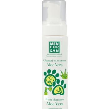  Menforsan Dog Shampoo Foam Aloe Vera 