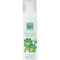 Menforsan Dog Shampoo Foam Aloe Vera