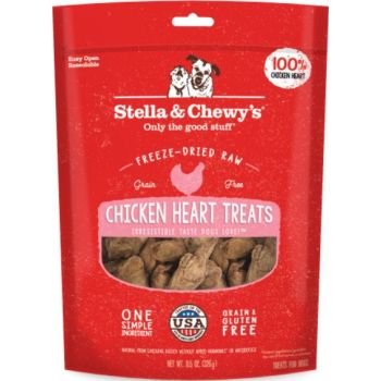  Stella & Chewy’s Chicken Heart Treats for Dogs 11.5 oz 