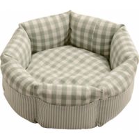 Check Pattern Dog And Cat Indoor Bed-48x15cm