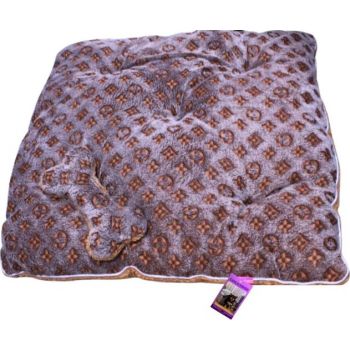  Coco Kindi Cushion with Bone Leopard Spot Washable Fur Bed Size 3 - 80x70cm 