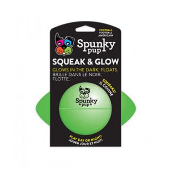  Spunky Pup Squeak & Glow Football 1962 