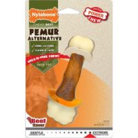 Nylabone Power Chew DuraChew Femur Bone Rawhide Alternative Dog Chew Toy M